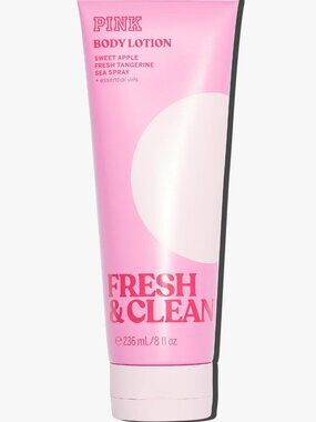 PINK Body Fragrance FRESH & CLEAN Body Lotion NWT